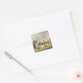 Wimbledon Park van R. Ackermann (1764-1834) Vierkante Sticker (Envelop)