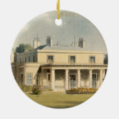 Wimbledon Park, van R. Ackermann's (1764-1834) Keramisch Ornament (Achterkant)