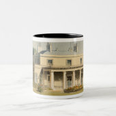 Wimbledon Park, van R. Ackermann's (1764-1834) Tweekleurige Koffiemok (Center)