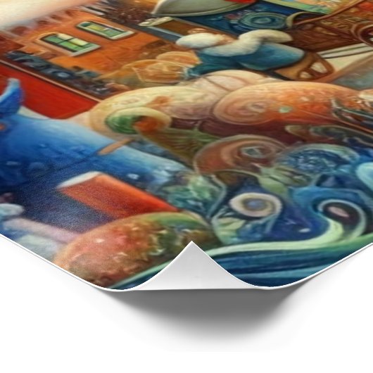 Wimesical World of a Childs Dream Perfect Poster (Hoek)