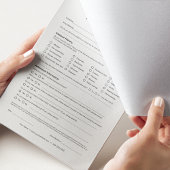 Wimper extensie Consultatieformulieren 40 pagina's Notitieblok