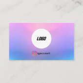 Wimper Kaarten Sjablonen Visitekaartje (Achterkant)