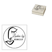 Wimper Lash Bar Houten Stempel (Gestempeld)