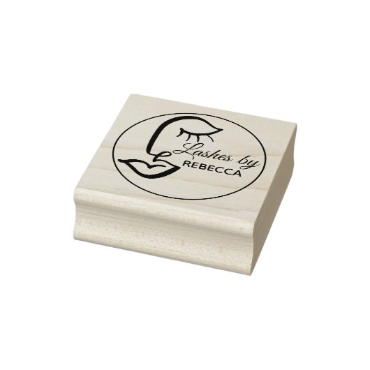 Wimper Lash Bar Houten Stempel (Stempel)