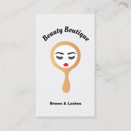 Wimper Lash Extensions & Brow Tinting Threading Visitekaartje