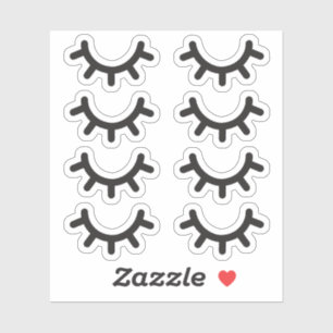 Wimper stickers