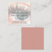 Wimper Stylist Trendy Budget Visitekaartjes (Voorkant / Achterkant)