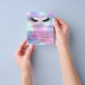 Wimper Verlenging Aansprakelijkheid Waiver Roos Gr Flyer (Hand)