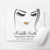 Wimper verlengingen Face long lashes Muismat (Met muis)