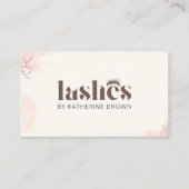 Wimperextensie Branding Lash Artist QR-code Visitekaartje (Voorkant)