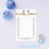 Wimpern Augenbrauen Flyer (Enkel)