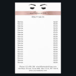 Wimpern Augenbrauen Flyer<br><div class="desc">Persoonlijke Flyer mit Wimpern & Augenbraue Illustratie. Perfekt für Wimpern & Makeup Artisten,  Friseure und Kosmetiker. Editiere dein Produkt in Minuten in dem Du deine Daten hinzu fügst. Über "weiteres personalisieren" kannst Du die Schriftart/Farbe/Position verändern.</div>