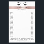 Wimpern Augenbrauen Flyer<br><div class="desc">Persoonlijke Flyer mit Wimpern & Augenbraue Illustratie. Perfekt für Wimpern & Makeup Artisten,  Friseure und Kosmetiker. Editiere dein Produkt in Minuten in dem Du deine Daten hinzu fügst. Über "weiteres personalisieren" kannst Du die Schriftart/Farbe/Position verändern.</div>