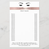 Wimpern Augenbrauen Flyer (Voorkant)