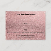 Wimpers Afspraak Visitekaartje (Achterkant)