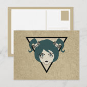 wimpers briefkaart (Voorkant / Achterkant)