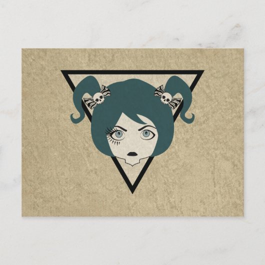 wimpers briefkaart (Voorkant)