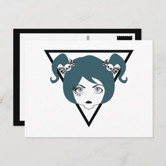 wimpers briefkaart (Voorkant / Achterkant)