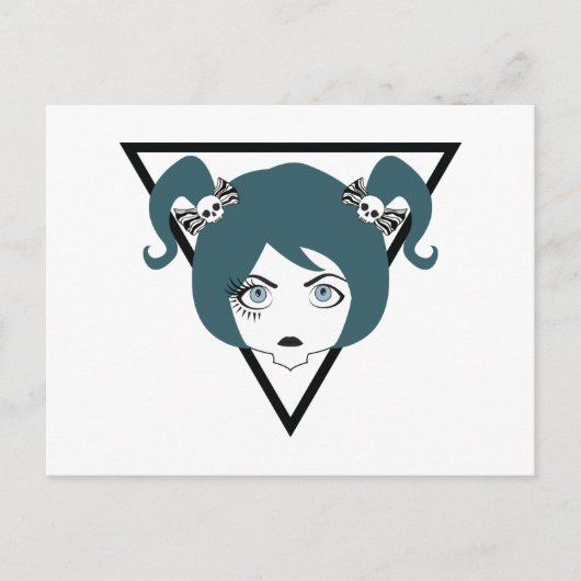 wimpers briefkaart (Voorkant)