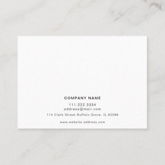 Wimpers extensies na moderne verzorging instructie visitekaartje (Achterkant)