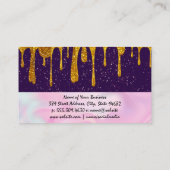 Wimpers | Glitter Drip | Make-upkwasten Klantenkaartje (Achterkant)