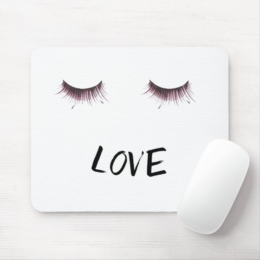 Wimpers Love Muismat (Met muis)