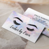 wimpers make-up artiest elegante Waterverf Klantenkaartje