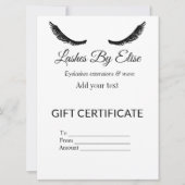 Wimpers op Naam toevoegen Contactgegevens Social M (Voorkant)