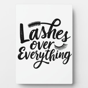 Wimpers Over Alles Eyeliner Make-up Meiden Fotoplaat