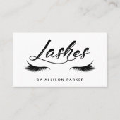 "Wimpers" Visitekaartje (Voorkant)