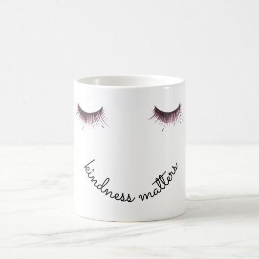 Wimpers Vriendelijkheid doet ertoe Koffiemok (Center)