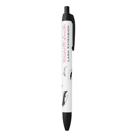 Wimpers wenkbrauwen Permanent Make-up Artiest Ogen Zwarte Inkt Pen (Achterkant (Verticaal))