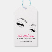 Wimpers wenkbrauwen permanente make-up artiest Eye Cadeaulabel (Voorkant)