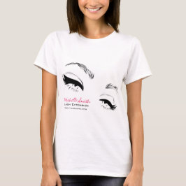 Wimpers wenkbrauwen permanente make-up artiest Eye T-shirt