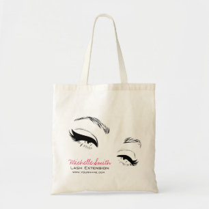 Wimpers wenkbrauwen permanente make-up artiest Eye Tote Bag