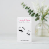 Wimpers wenkbrauwen permanente make-up artiest Eye Visitekaartje (Staand voorkant)