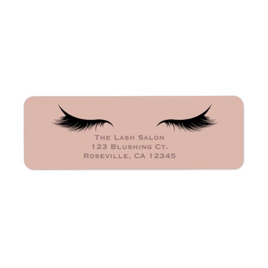 Wimpers Wimpers Schoonheidssalon Spa Make-up Custo Etiket (Voorkant)