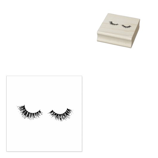 Wimperstempel Rubberstempel (Gestempeld)