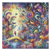 Wimsical kerstviering perfect poster (Voorkant)