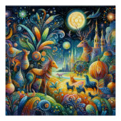 Wimsical tuin perfect poster (Voorkant)