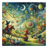 Wimsical tuin perfect poster (Voorkant)