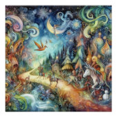 Wimsical tuin perfect poster (Voorkant)