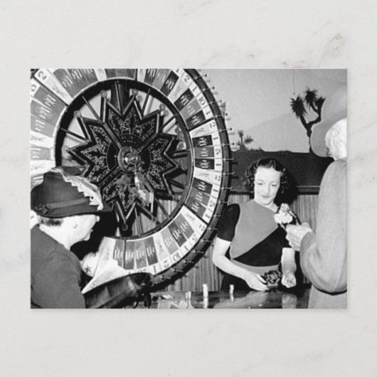 Win A Fortune Las Vegas Casino Briefkaart (Voorkant)