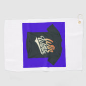 Win binnen." " golfhanddoek (Horizontaal)