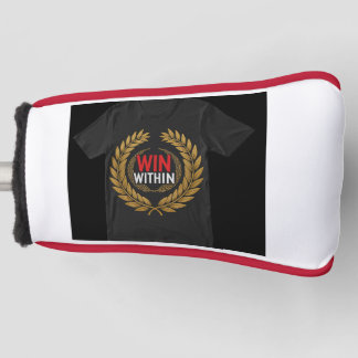 Win binnen." " golfheadcover