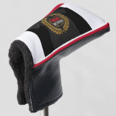 Win binnen." " golfheadcover (3/4 voorkant)