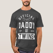 win Dad 2019 Funny New Dad of wins Fathers Day T-shirt (Voorkant)