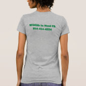 WIN Dames Logo T-shirt (met kleurkeuze) (Achterkant)