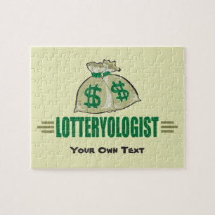 Win de loterij! Funny Lottery Player's Legpuzzel