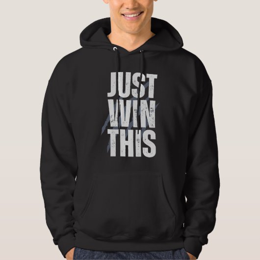 Win deze 3 1 hoodie (Voorkant)